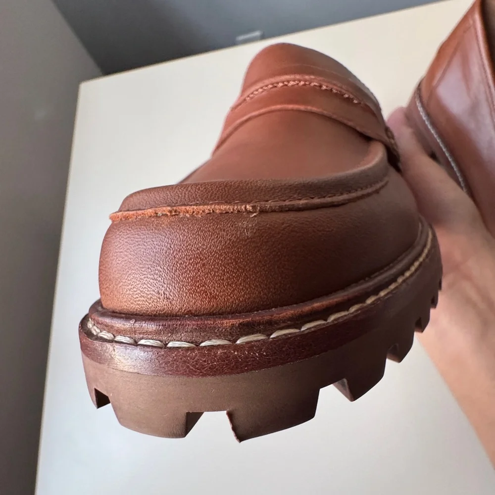 Madewell The Corinne Lugsole Loafer Size 9
